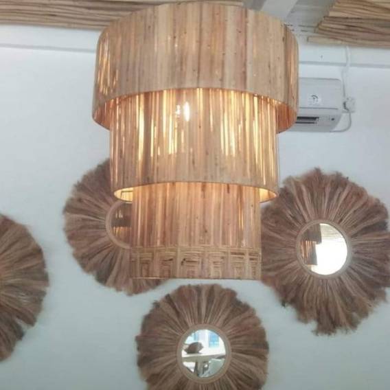 Hand Made Rotan Lamp (YL12)